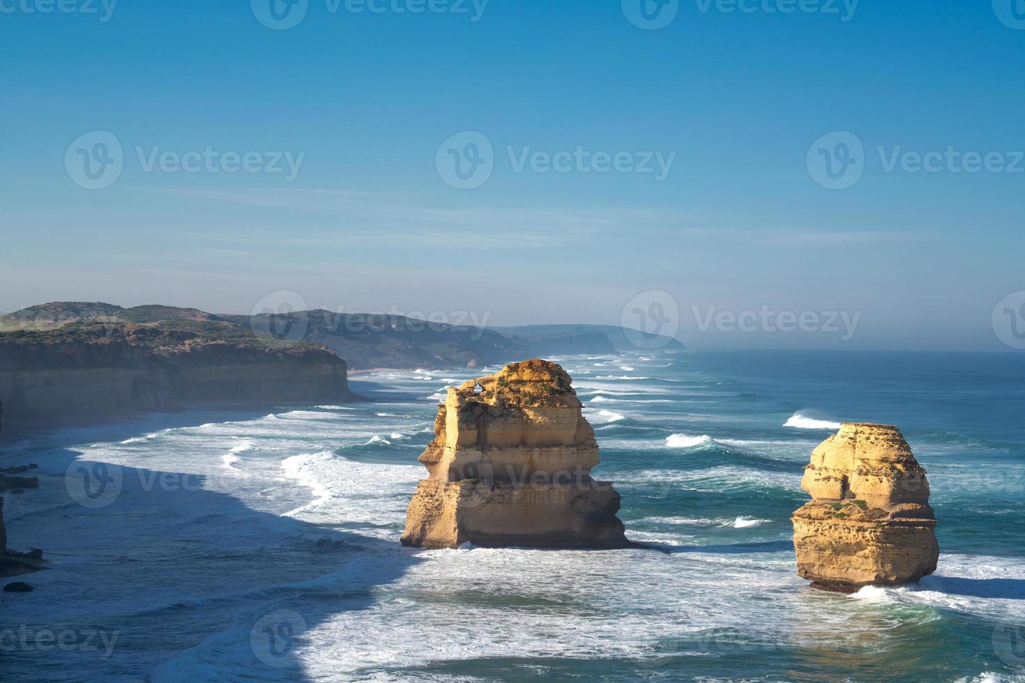 dos de los doce apóstoles rocas foto