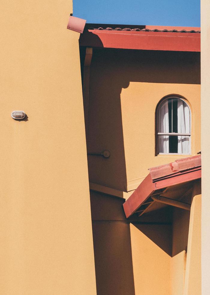 Terracotta Roof and Window Detailed photo