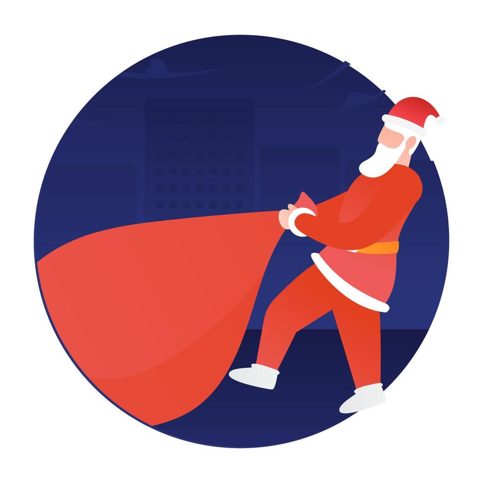 Santa Claus Concepts vector