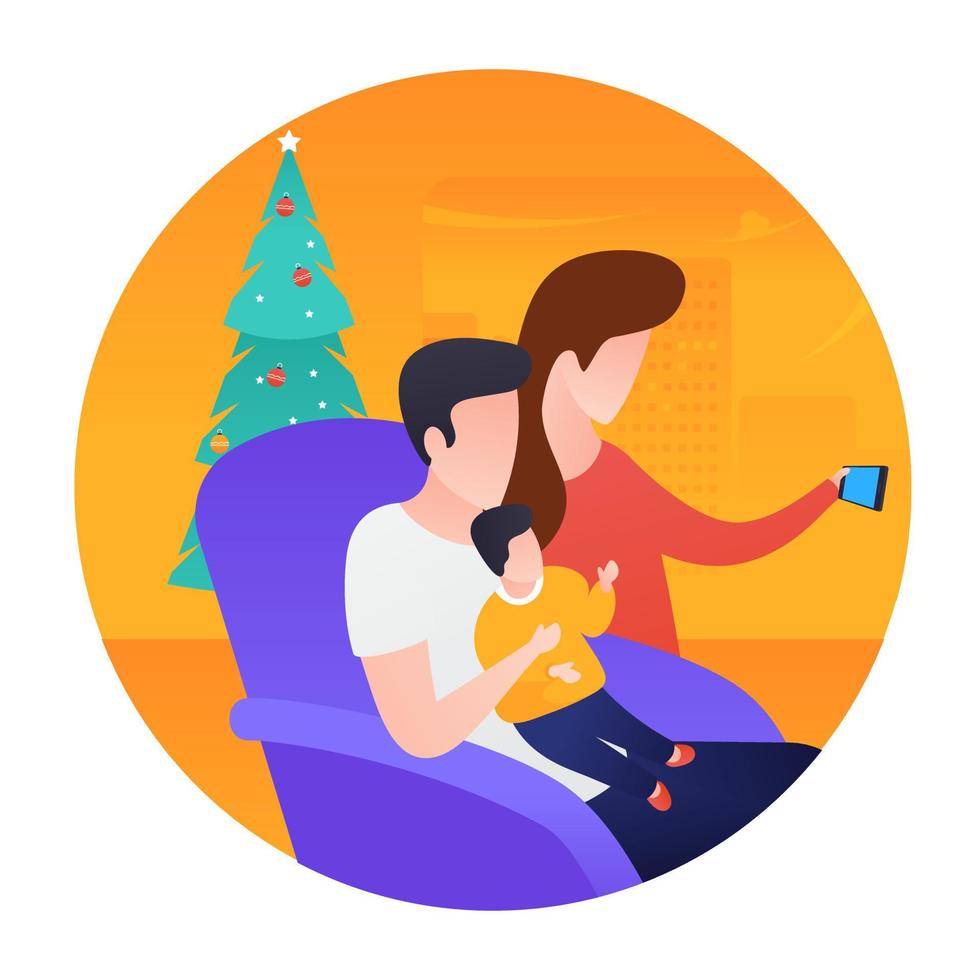 Happy Family Concepts vector