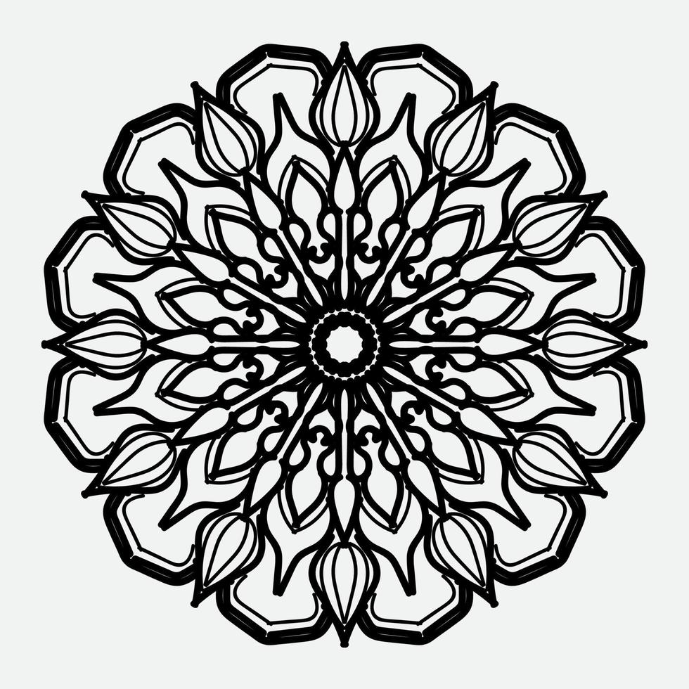 decorative concept abstract mandala illustration. EPS 10 vector