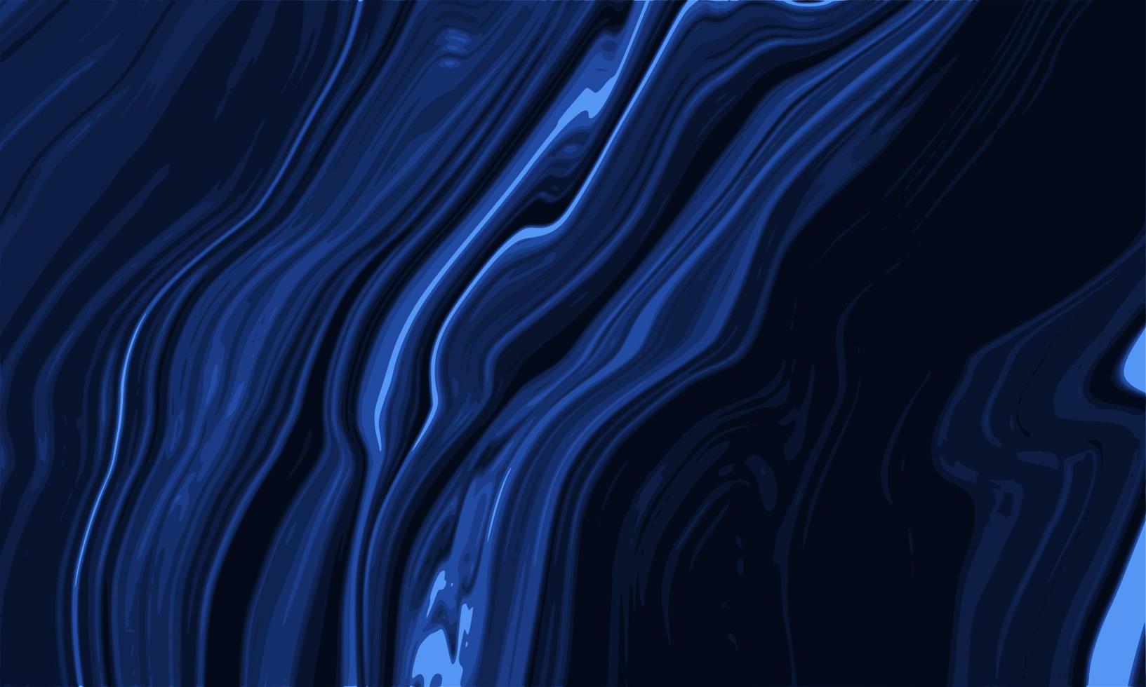 Abstract Blue Liquid Marble Background vector