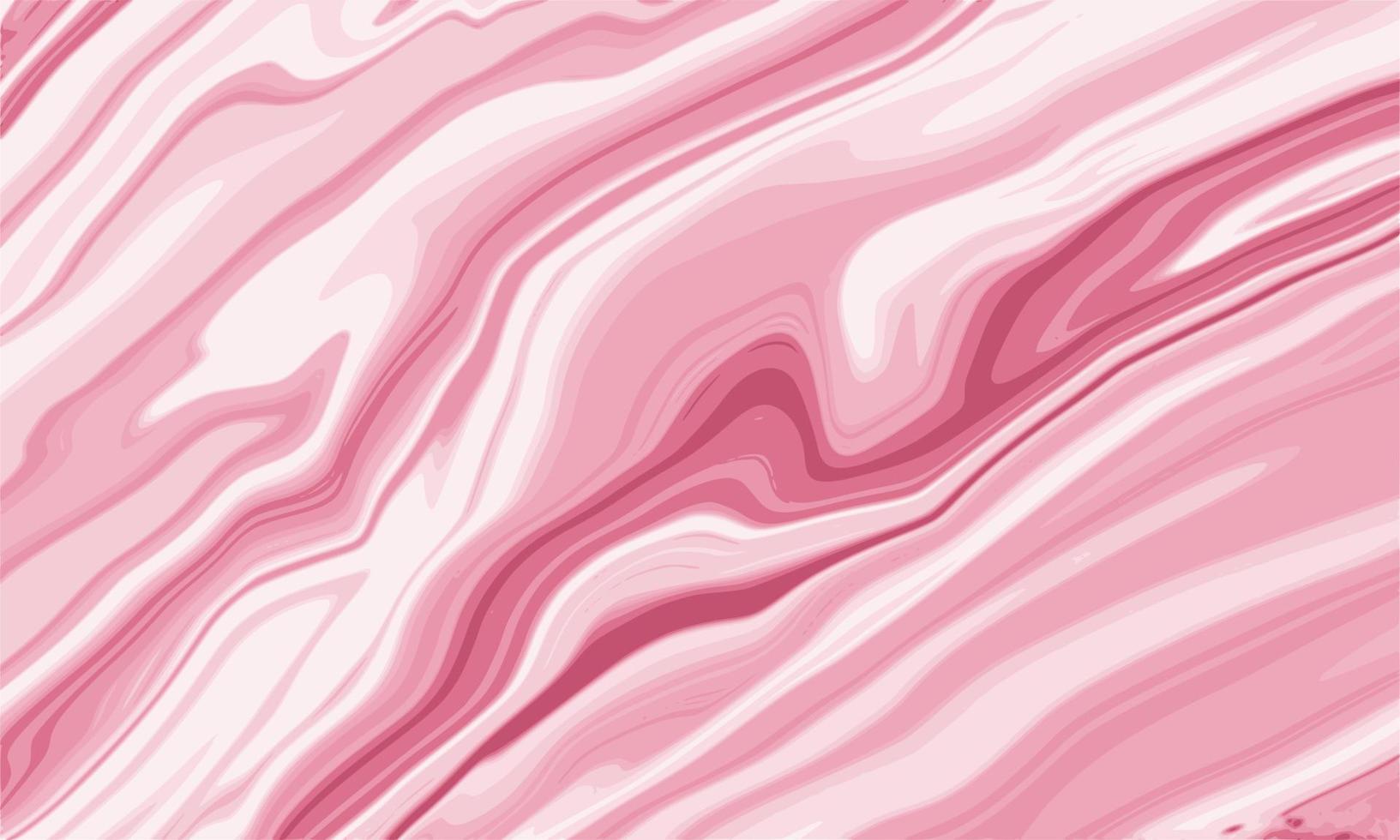 Abstract Pink Liquid Marble Background vector