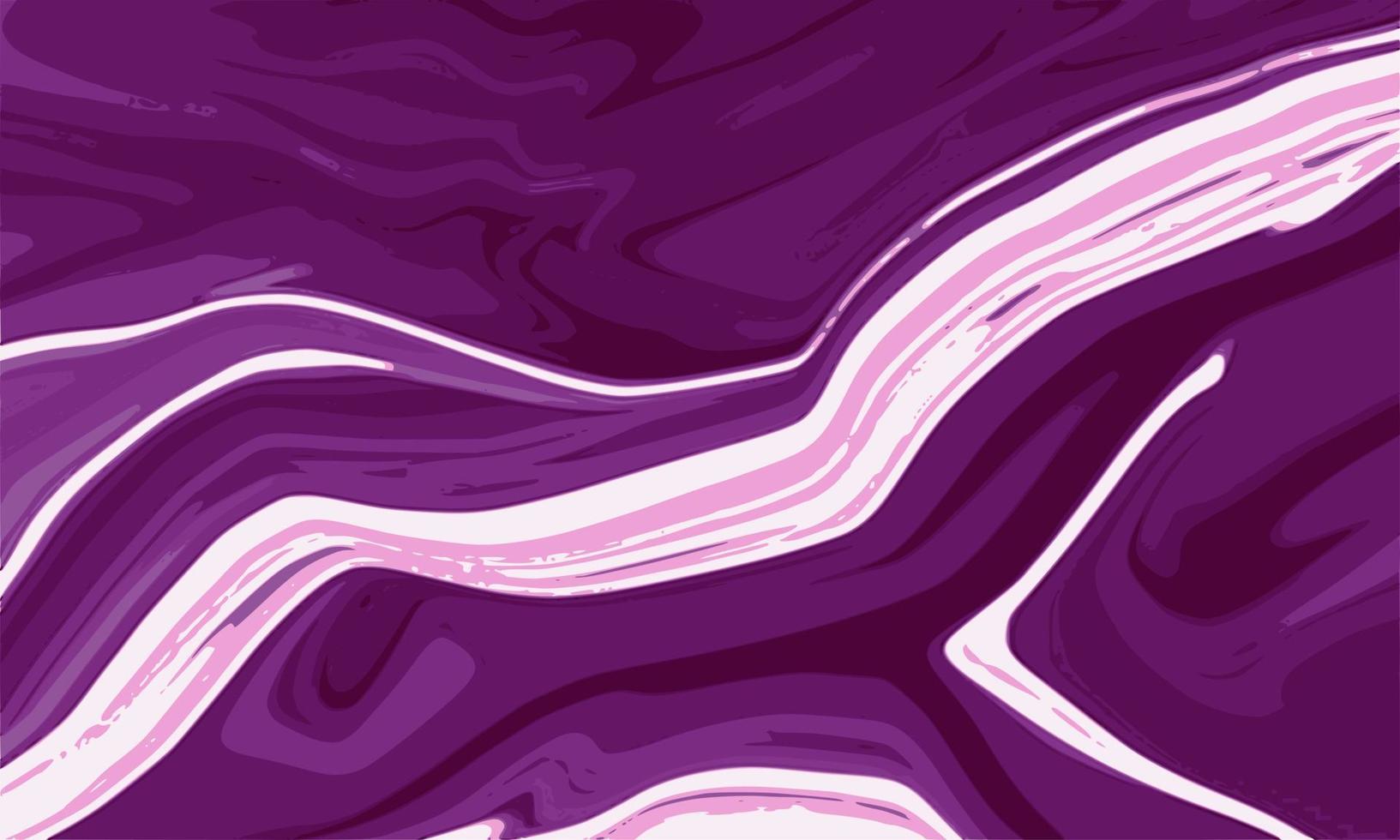 Abstract Purple Liquid Marble Background vector