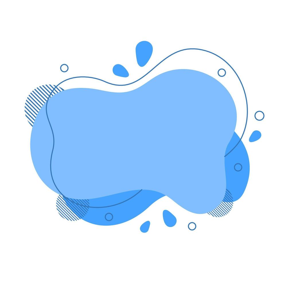 Abstract fluid design element. Minimalistic background for text. Wavy