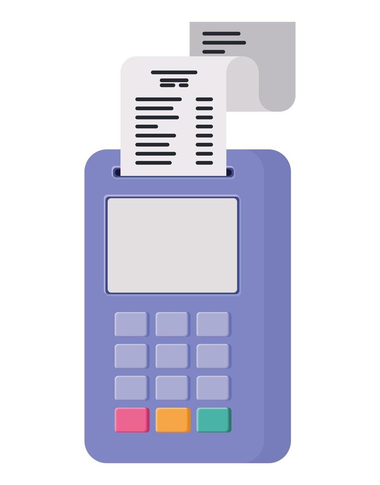 purple dataphone design vector