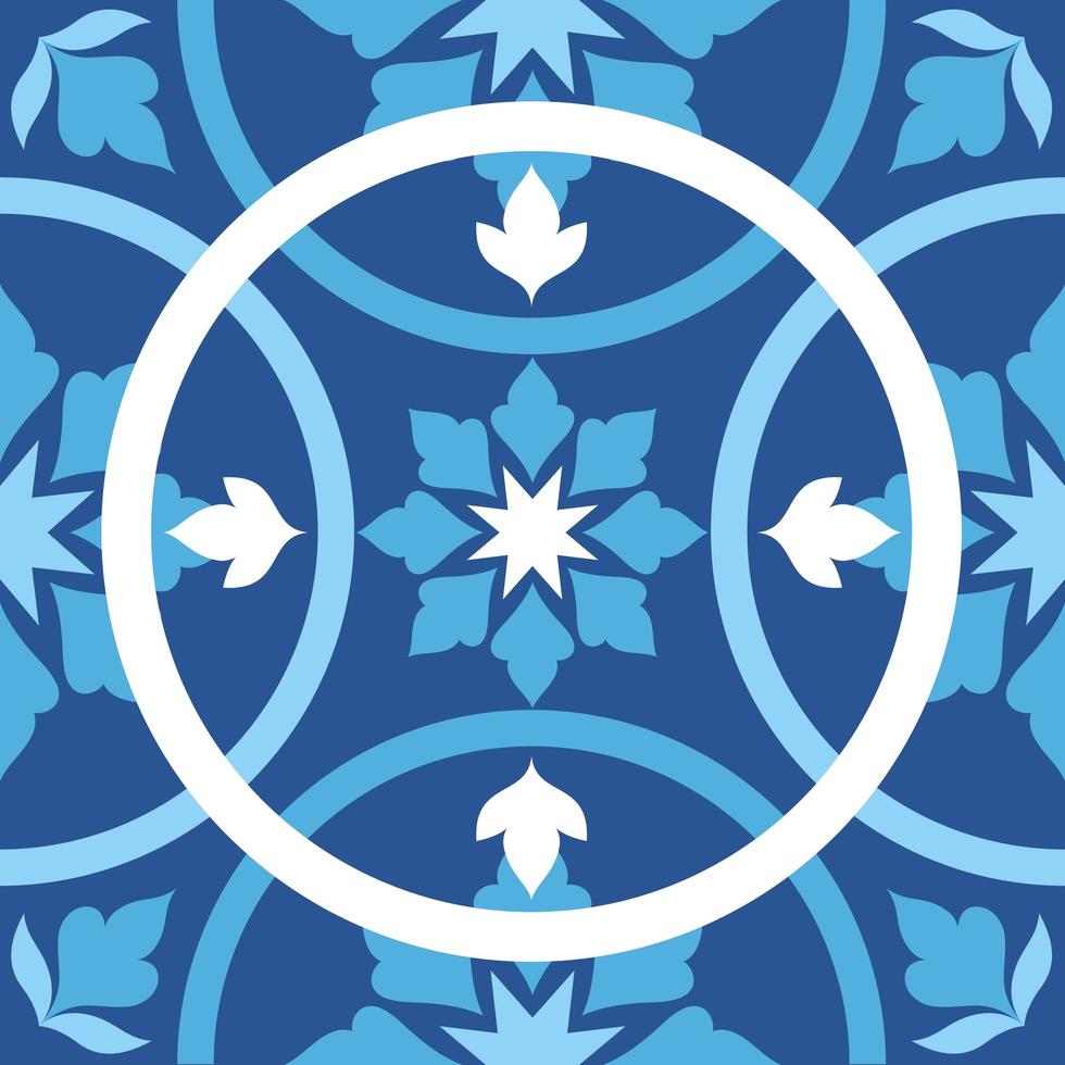 blue tile representation vector