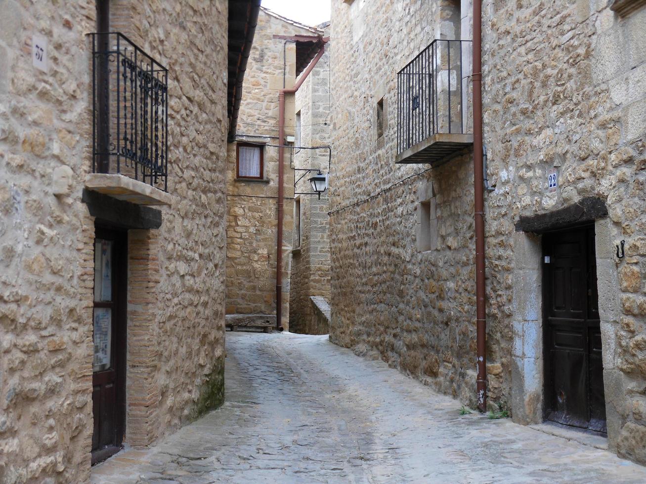 Views of the streets of the old city photo