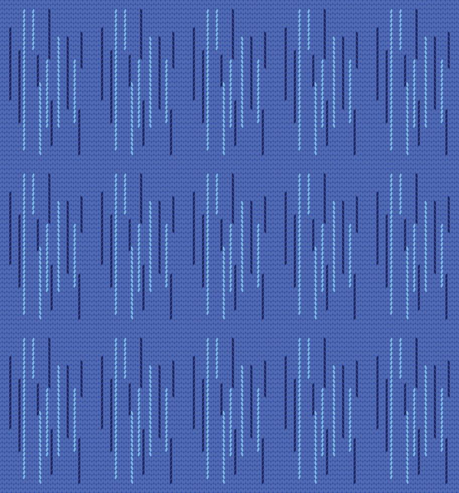Seamless knitting pattern scratch design vector