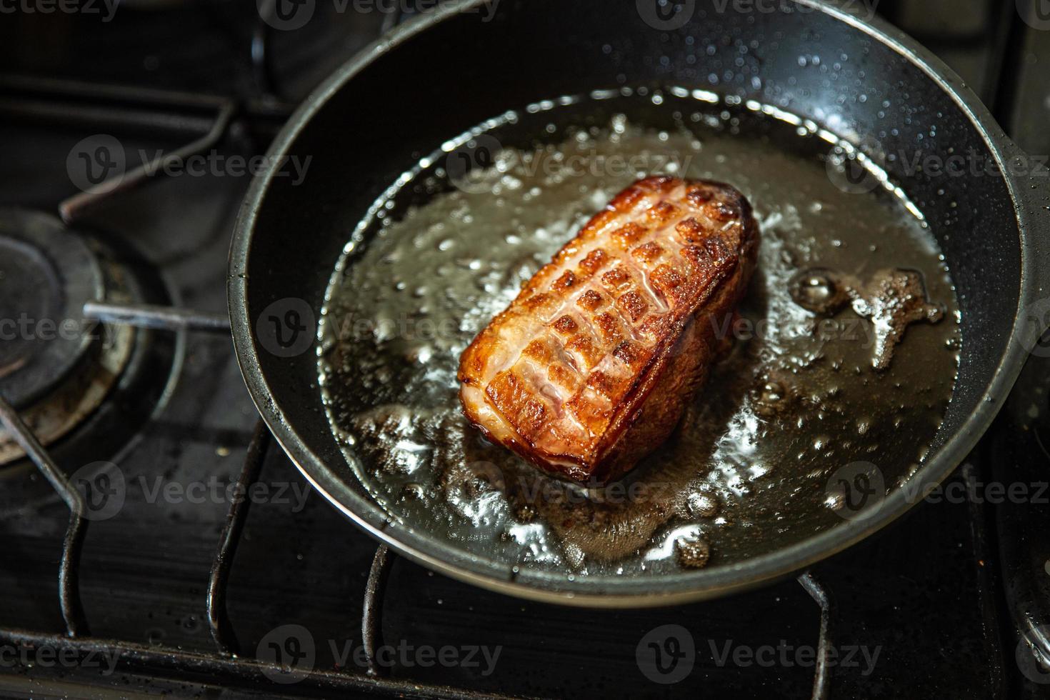 duck breast second course fresh photo