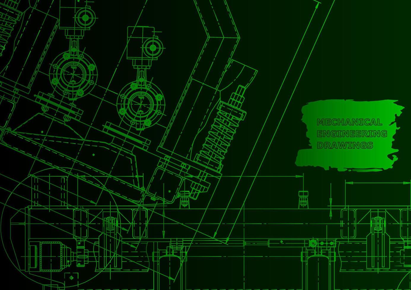 portada, volante, pancarta. ilustración de ingeniería vectorial vector