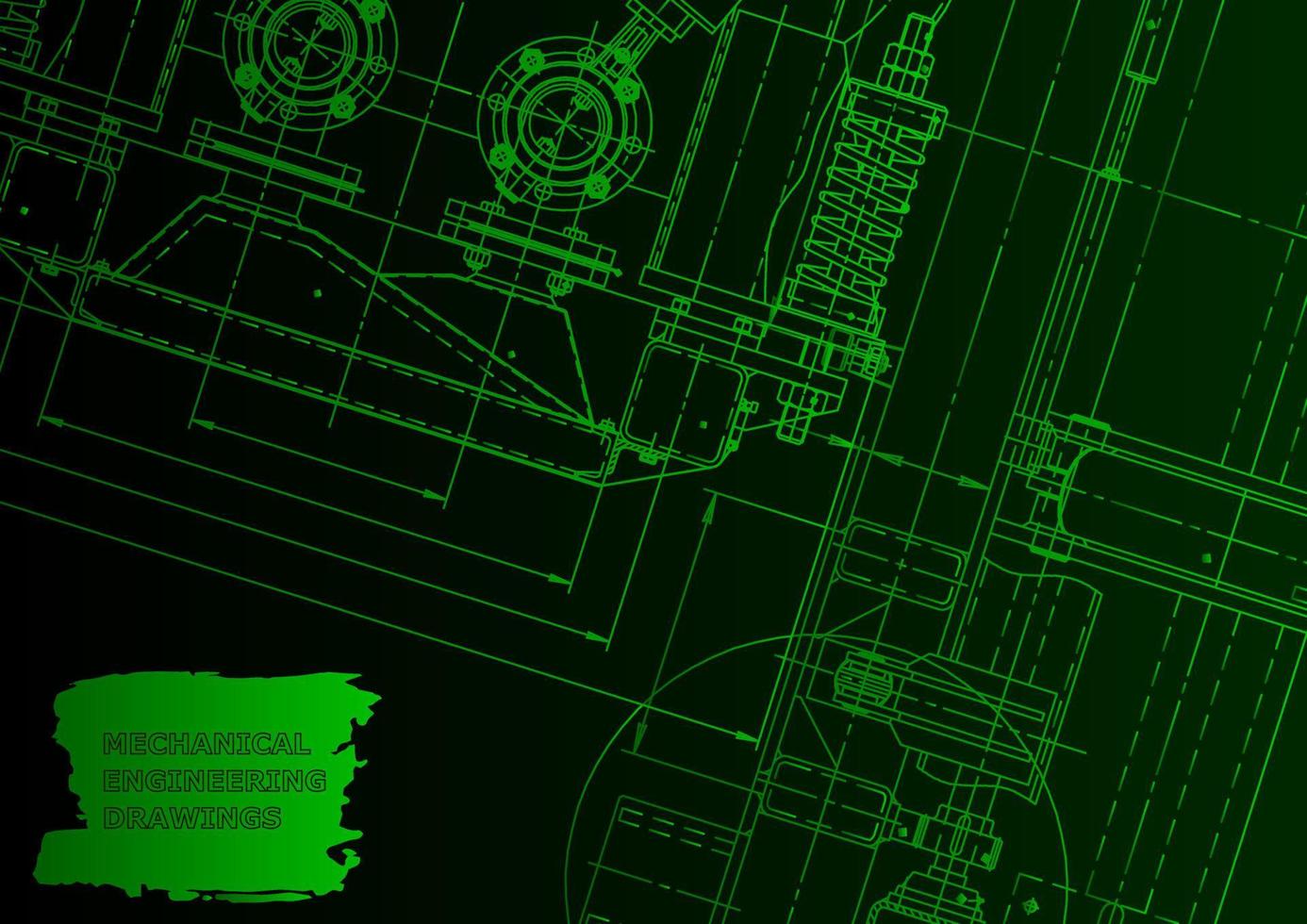 portada, volante, pancarta. ilustración de ingeniería vectorial vector