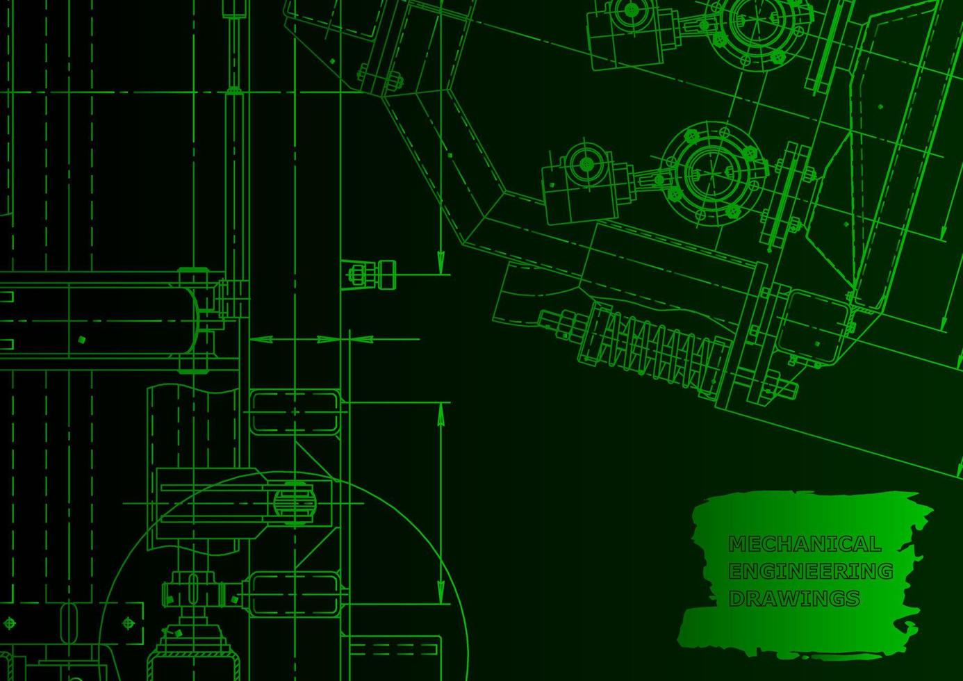 portada, volante, pancarta. ilustración de ingeniería vectorial vector