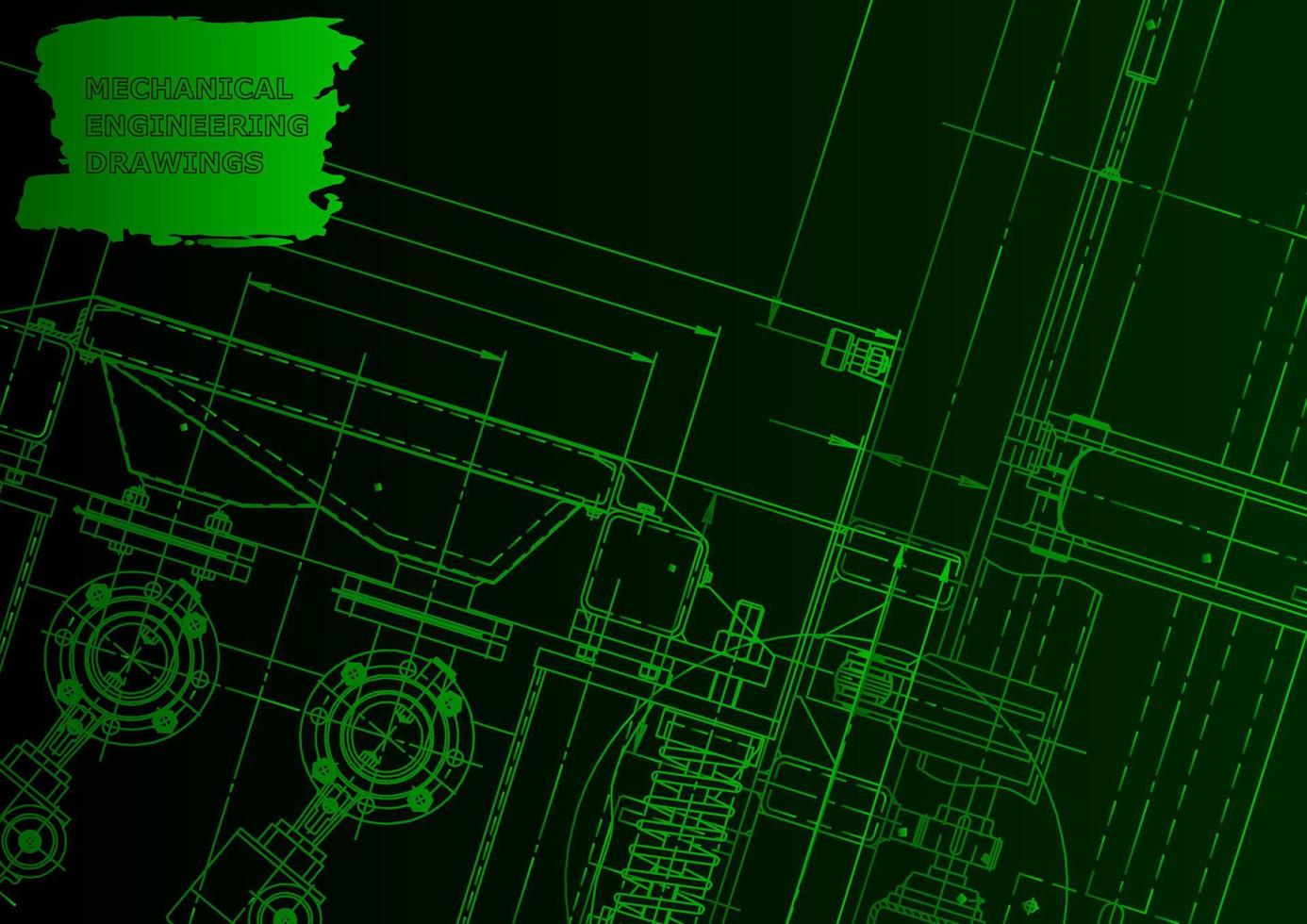 portada, volante, pancarta. ilustración de ingeniería vectorial vector