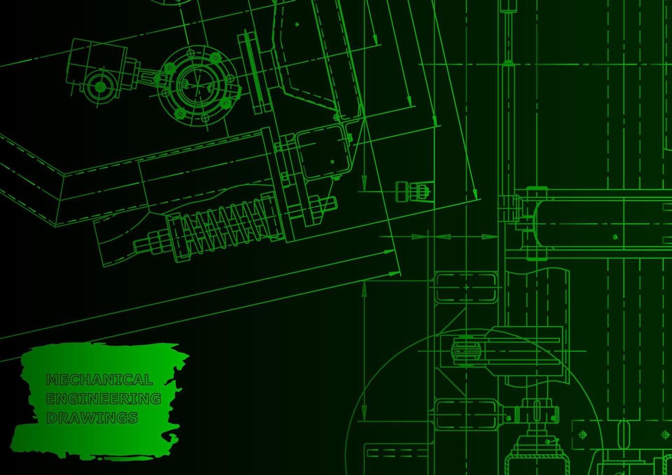 portada, volante, pancarta. ilustración de ingeniería vectorial vector