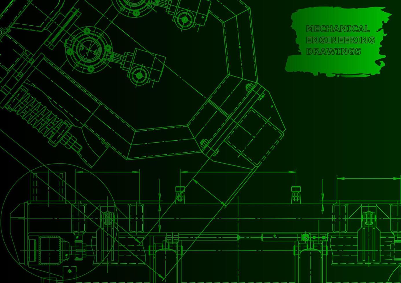 portada, volante, pancarta. ilustración de ingeniería vectorial vector