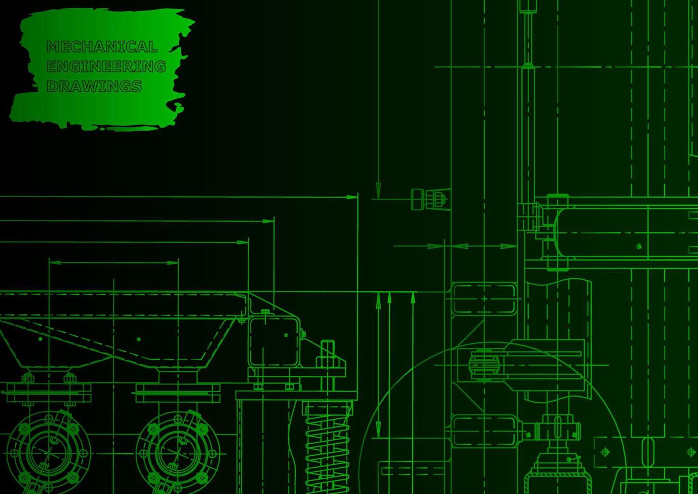 portada, volante, pancarta. ilustración de ingeniería vectorial vector