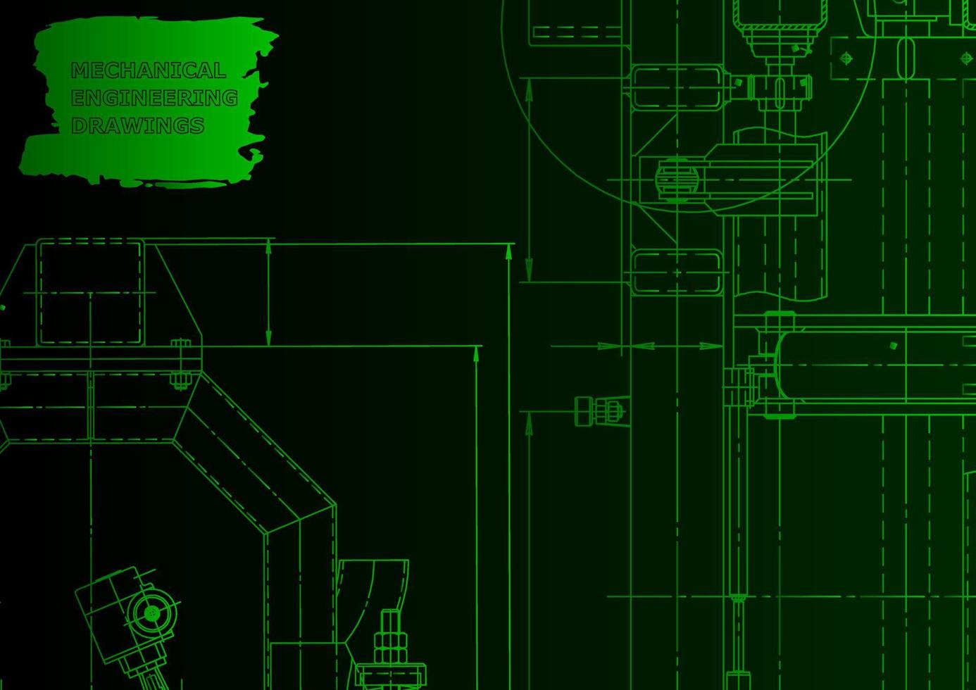 portada, volante, pancarta. ilustración de ingeniería vectorial vector