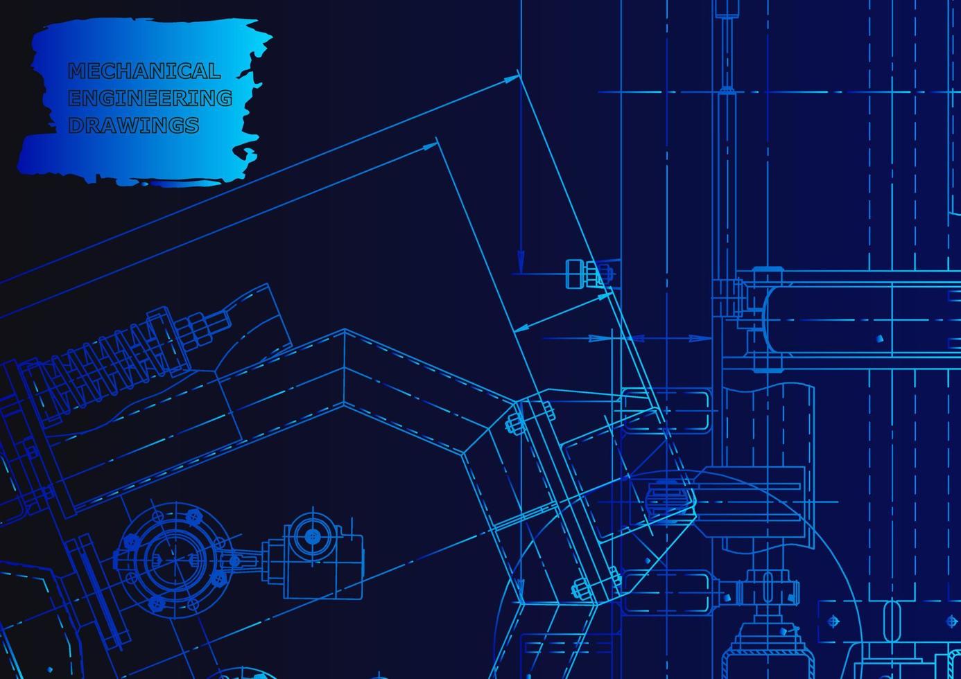 Machine-building industry. Computer aided design systems vector