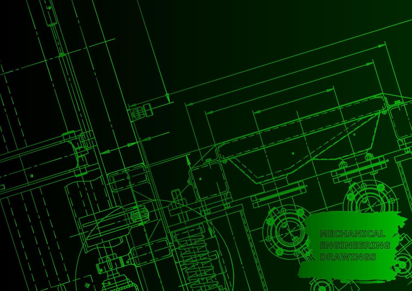 Mechanical instrument making. Technical abstract background vector