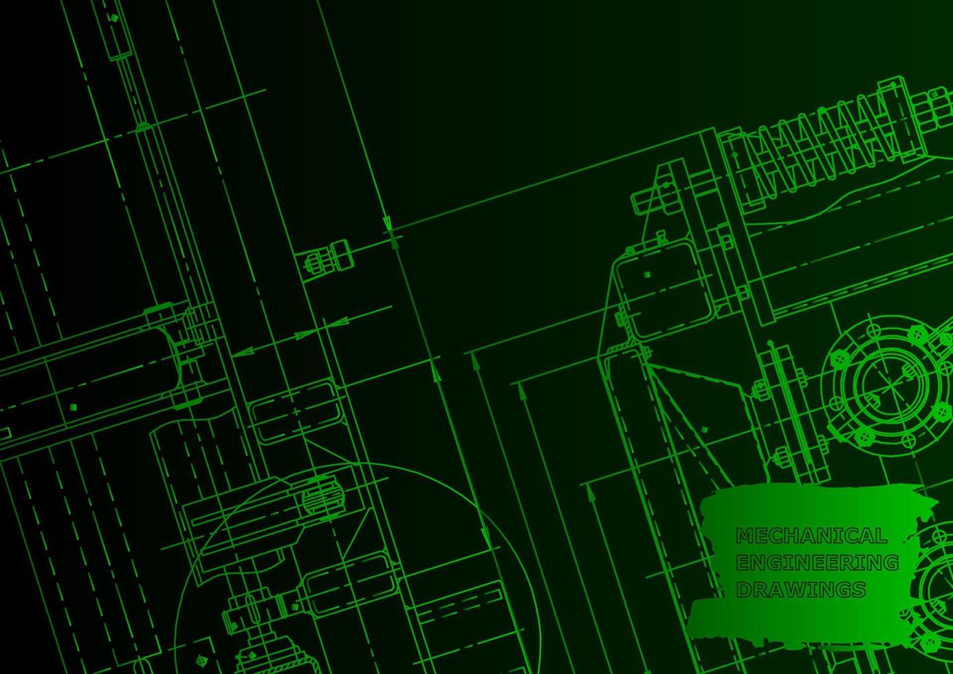 Mechanical instrument making. Technical abstract background vector