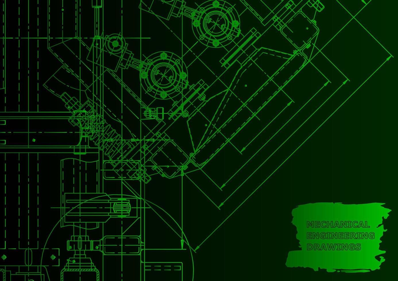 portada, volante, pancarta. ilustración de ingeniería vectorial vector