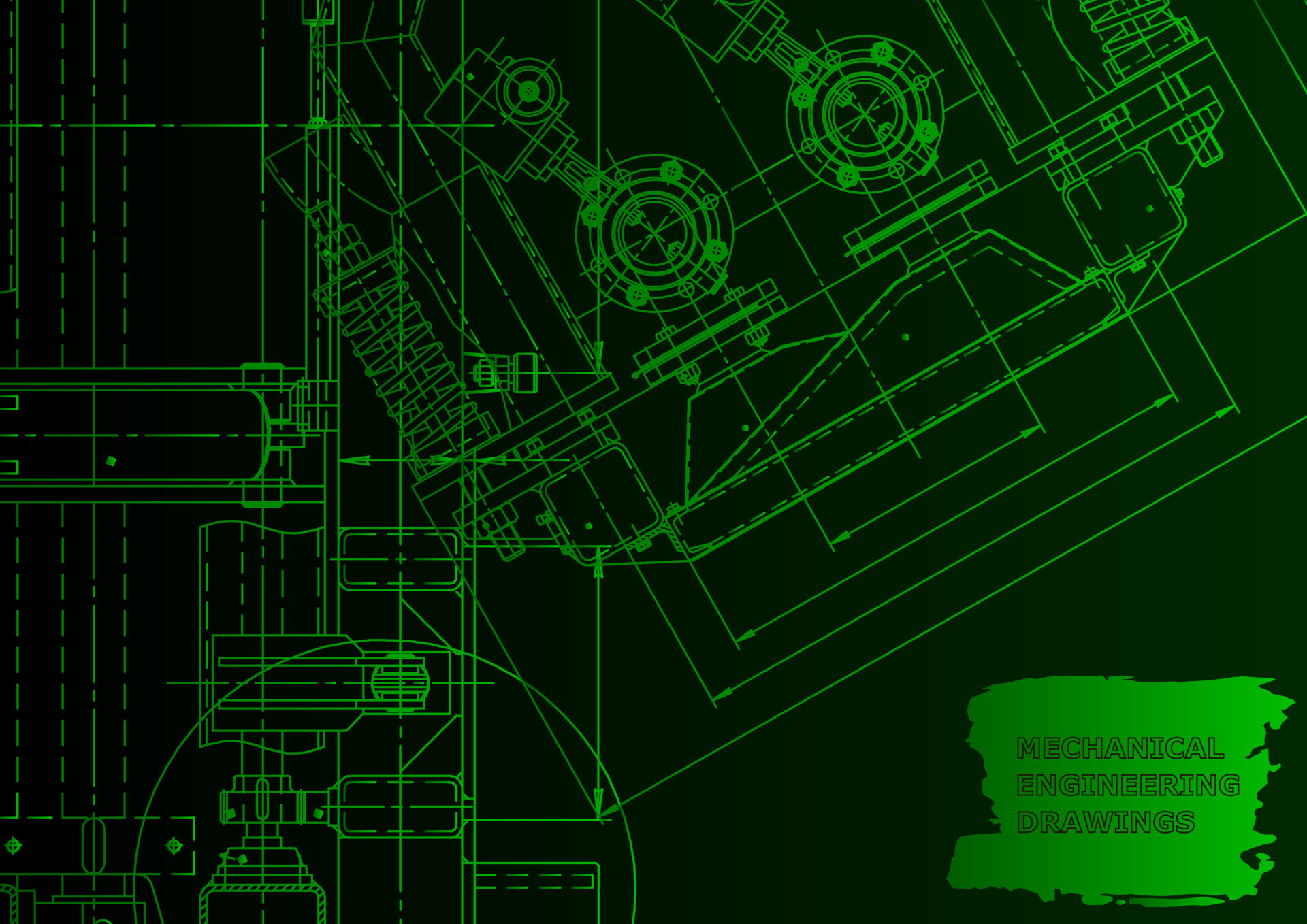 Sketch. Vector engineering illustration. Computer aided design systems ...