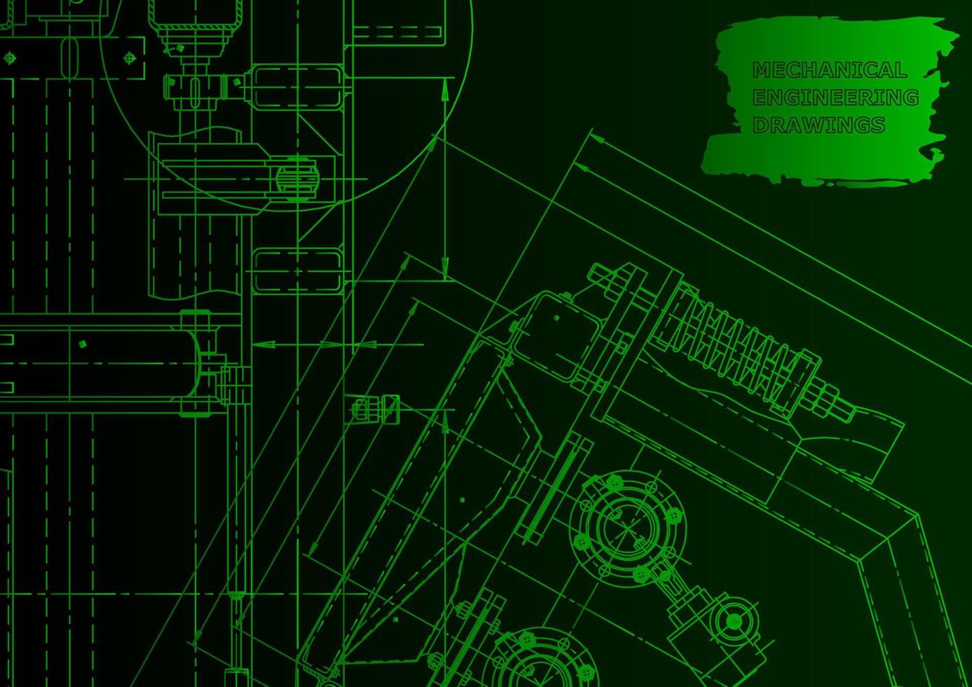 portada, volante, pancarta. ilustración de ingeniería vectorial vector