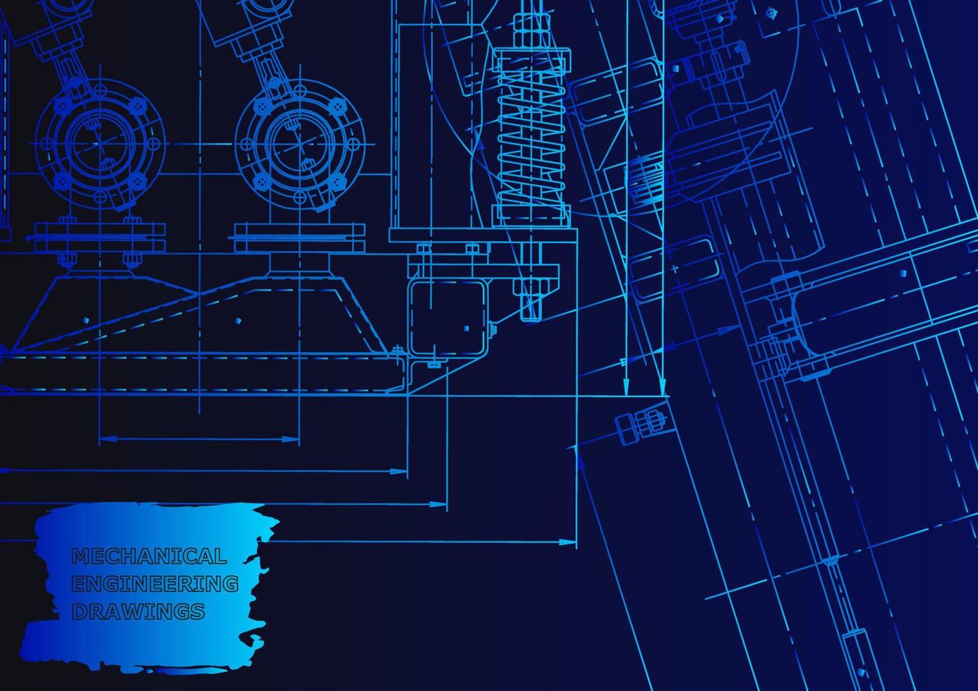 portada, volante, pancarta. ilustración de ingeniería vectorial vector