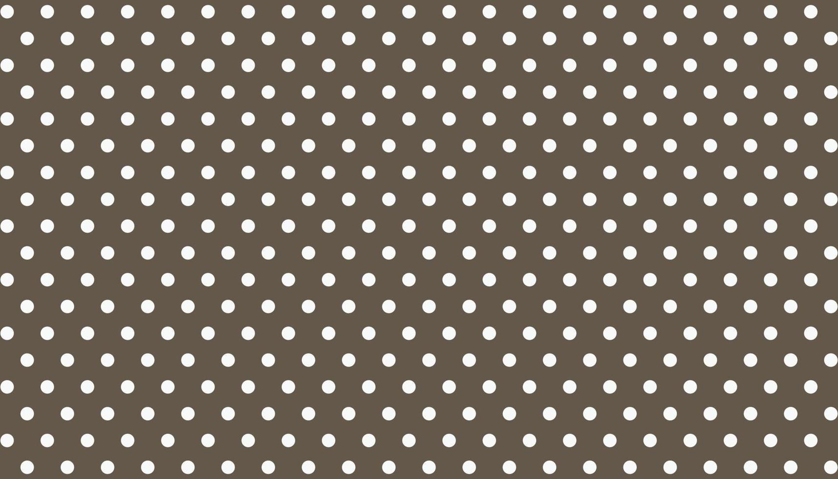 brown chocolate polka dots seamless pattern retro stylish background vector