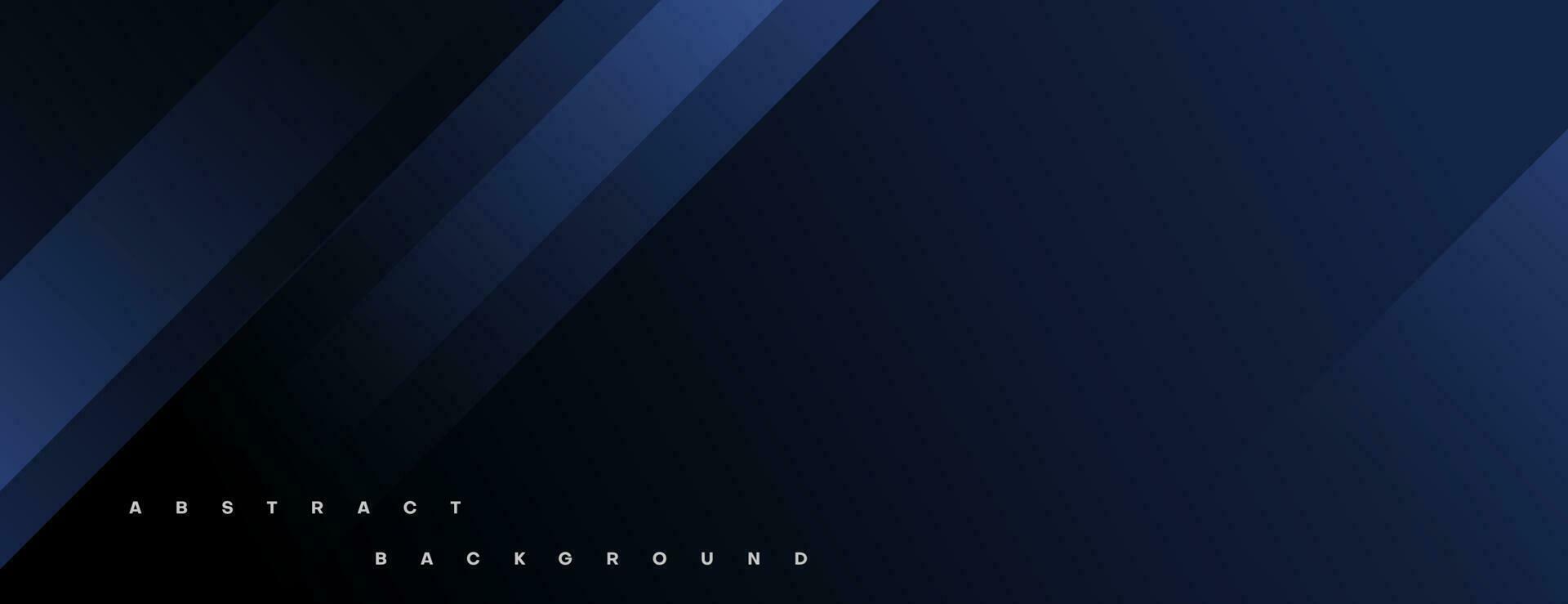 abstract dark blue background with overlap layer stripes vector