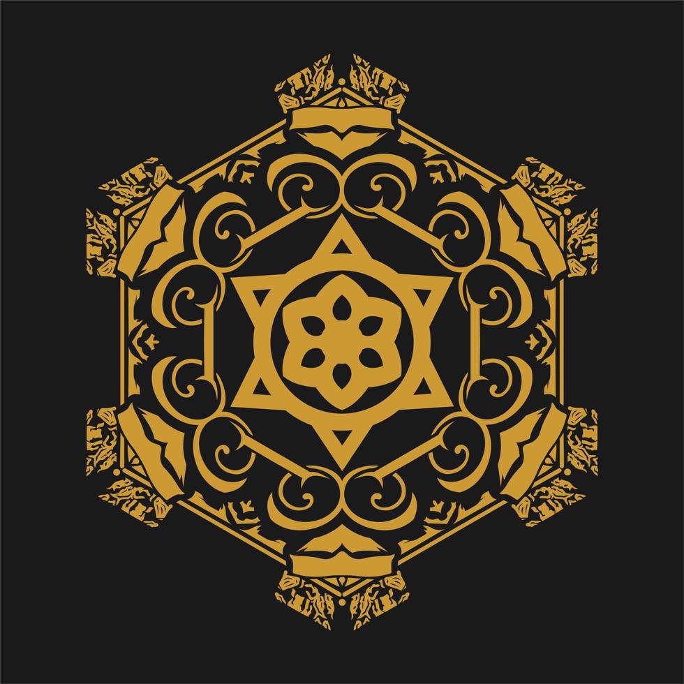 Modern vector mandala art design with a beautiful mix of colors, suitable for all advertising design needs, both for business card designs, banners, brochures and others. EPS format files