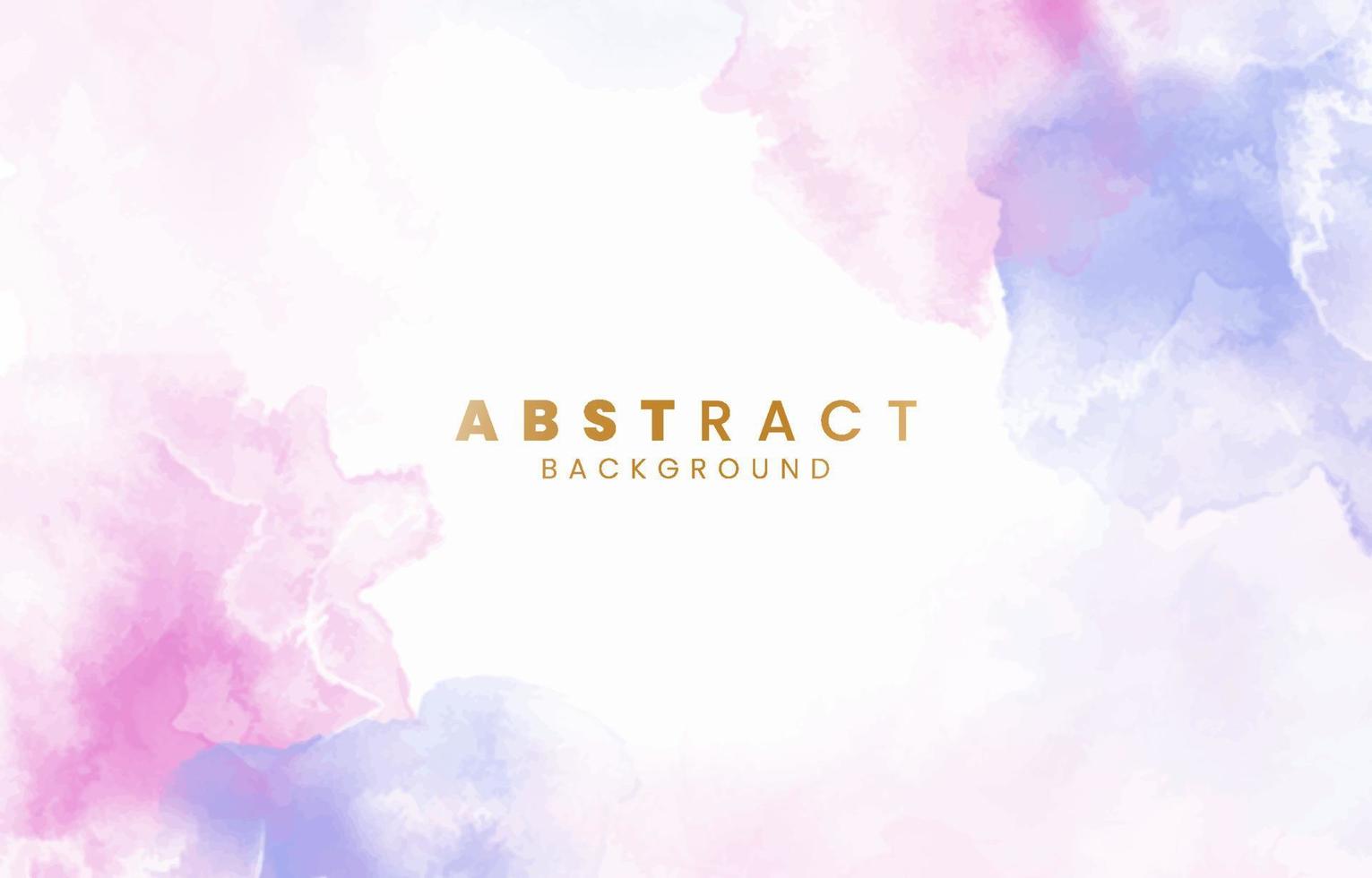 Abstract colorful watercolor for background. vector