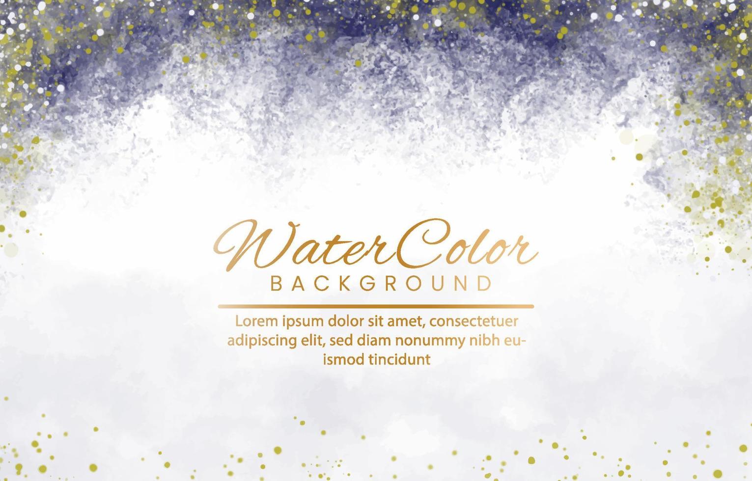 Abstract colorful watercolor for background. vector