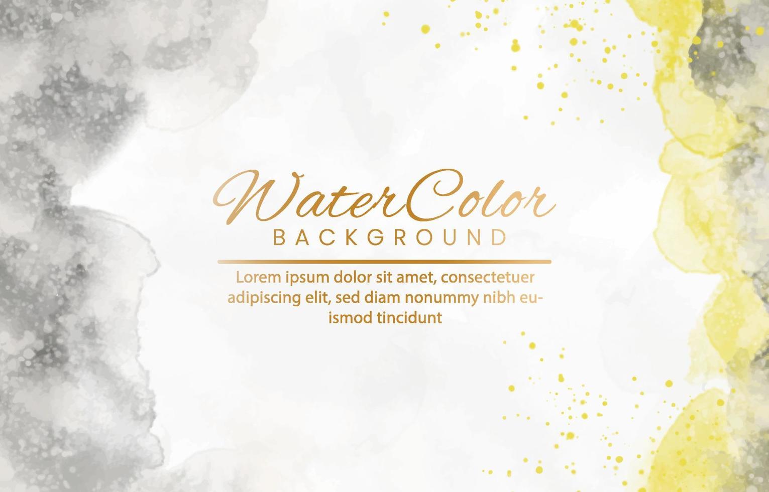 Abstract colorful watercolor for background. vector