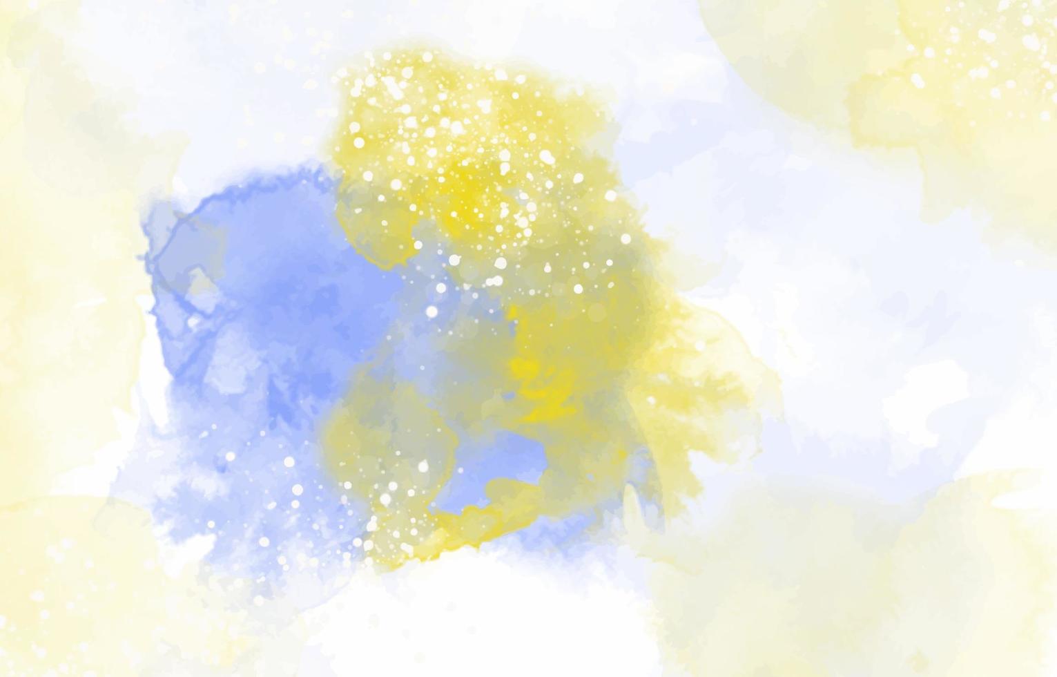 Abstract colorful watercolor for background. vector