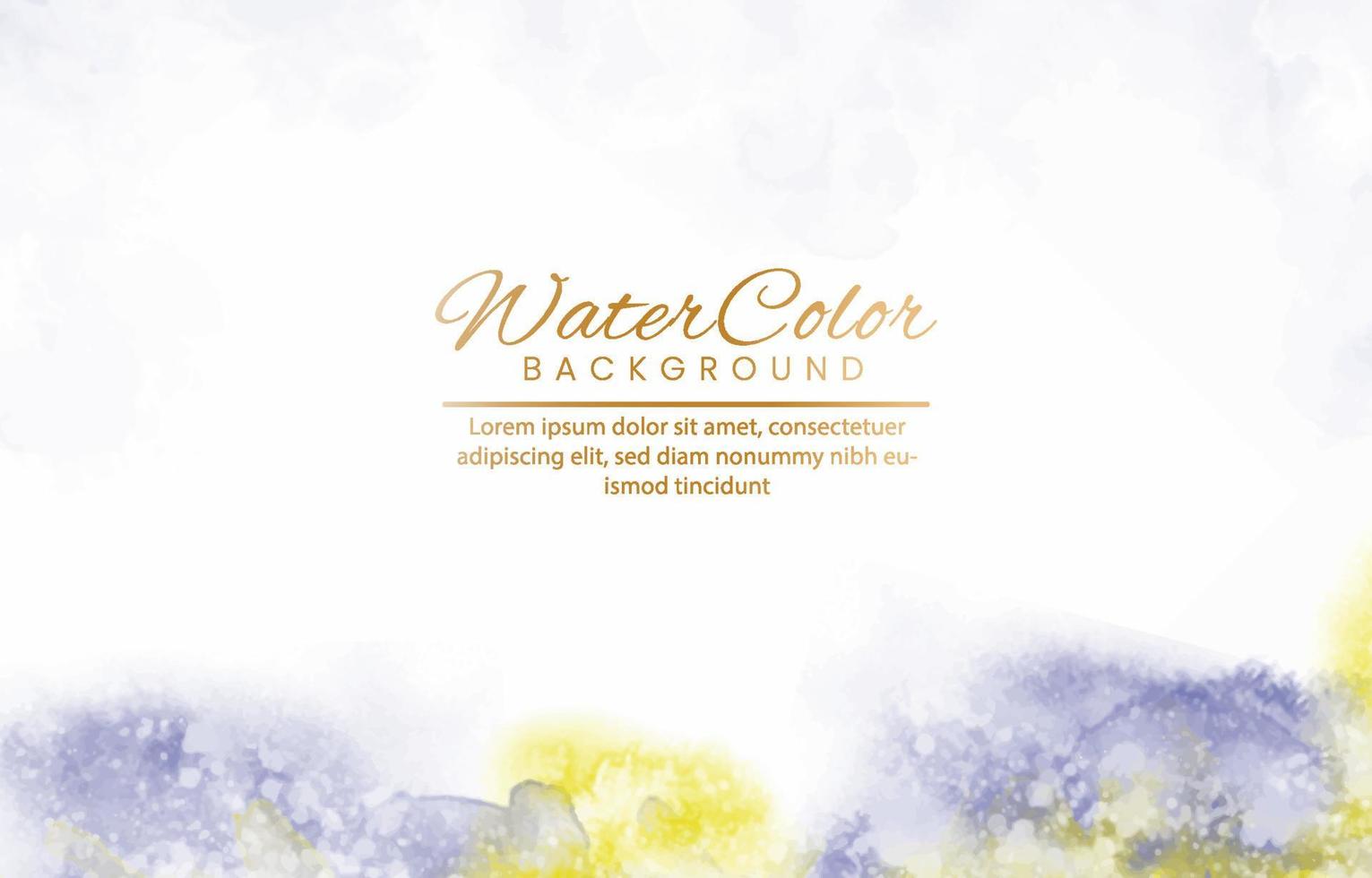 Abstract colorful watercolor for background. vector