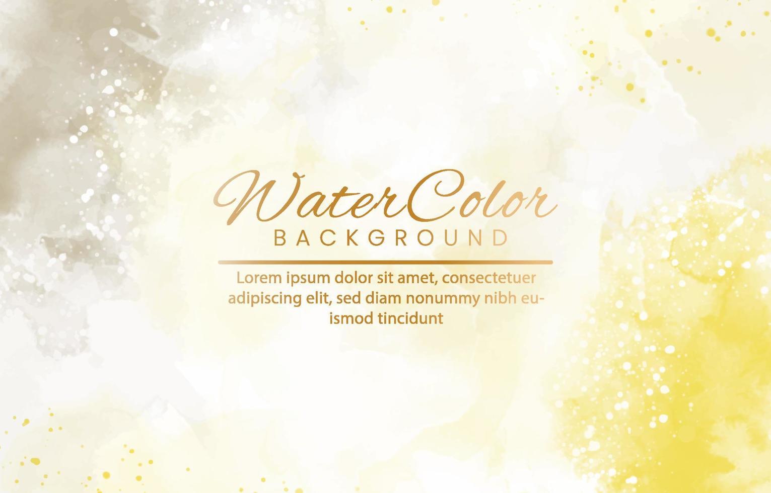 Abstract colorful watercolor for background. vector