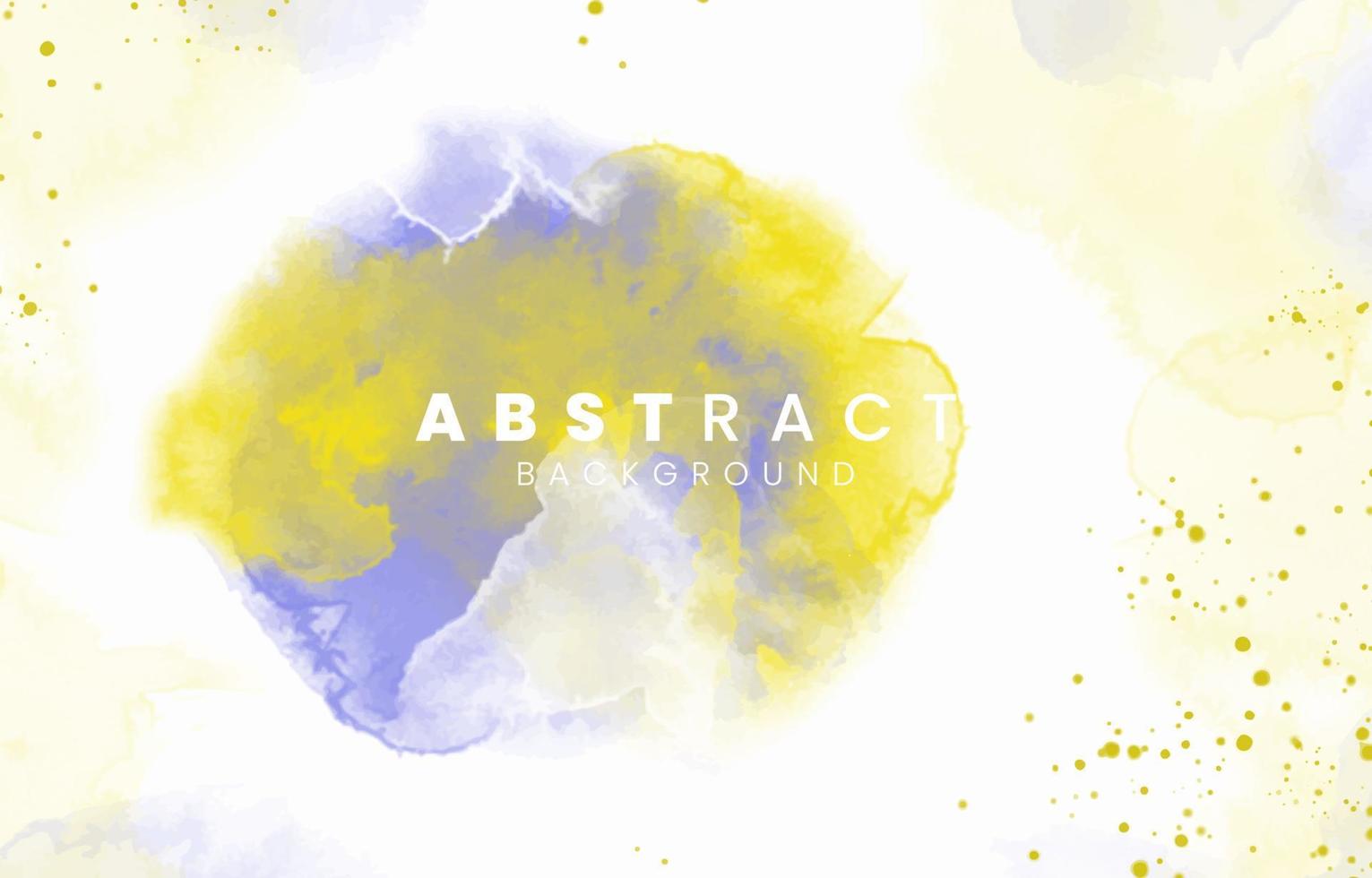 Abstract colorful watercolor for background. vector