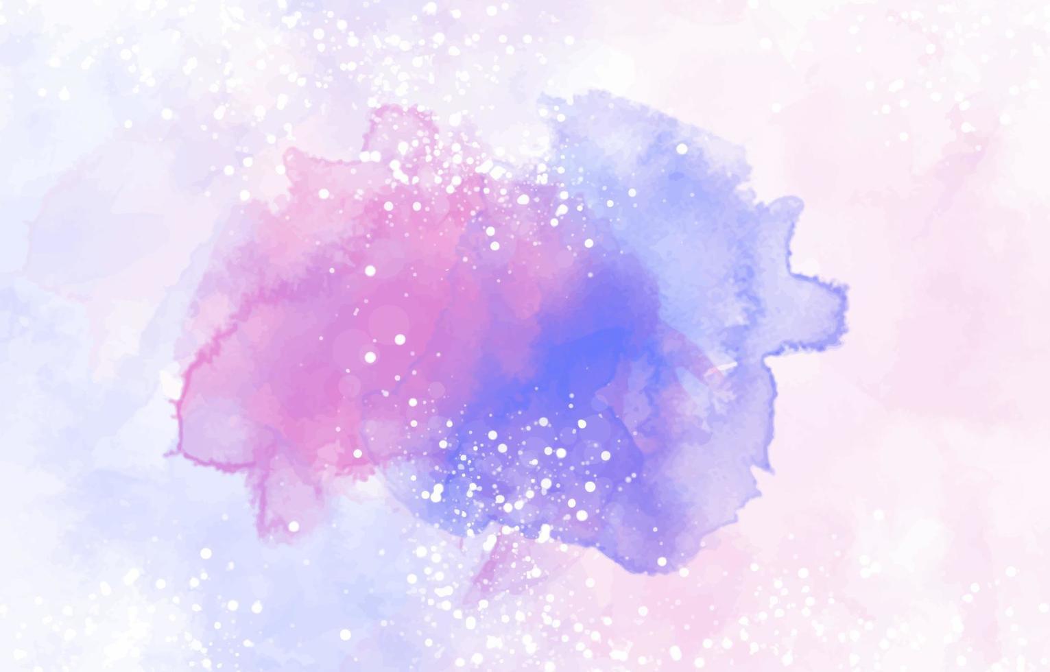 Abstract colorful watercolor for background. vector