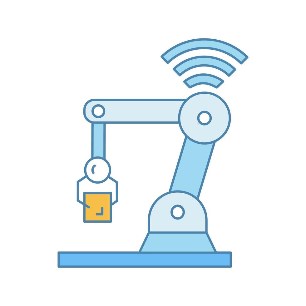 IoT robot color icon 3854897 Vector Art at Vecteezy