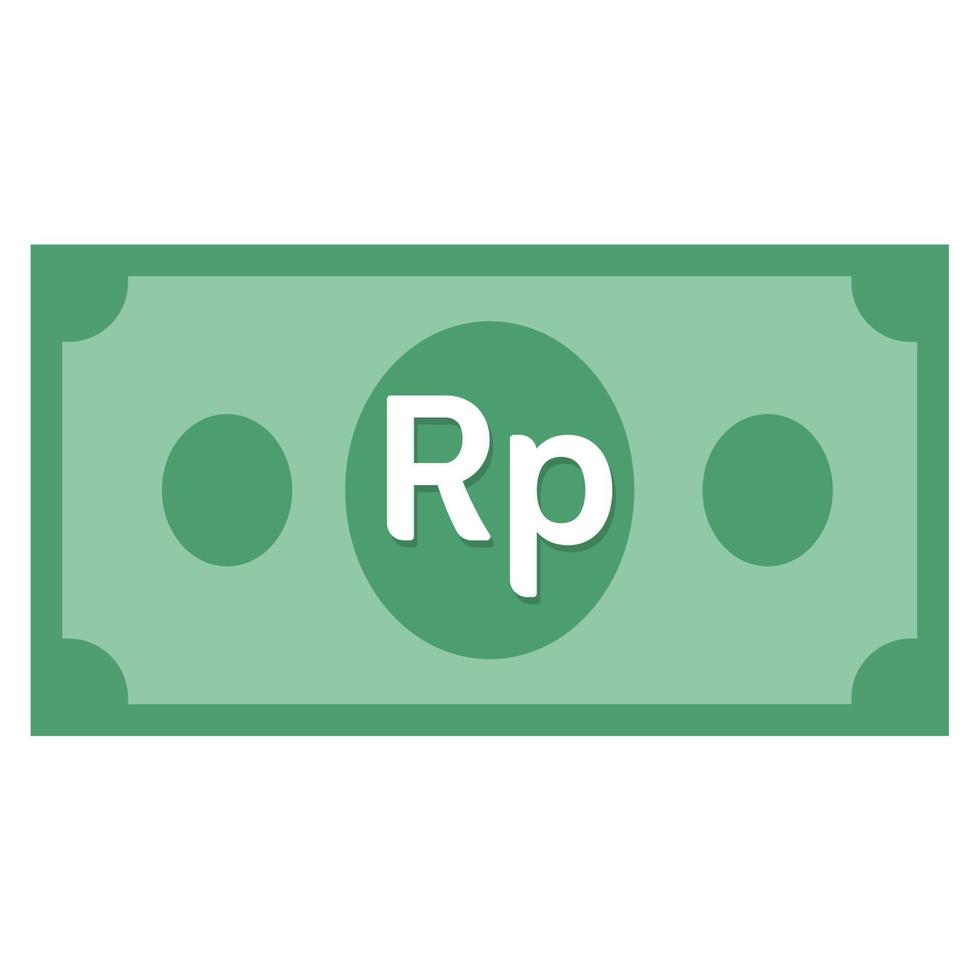 indonesian rupiah money vector