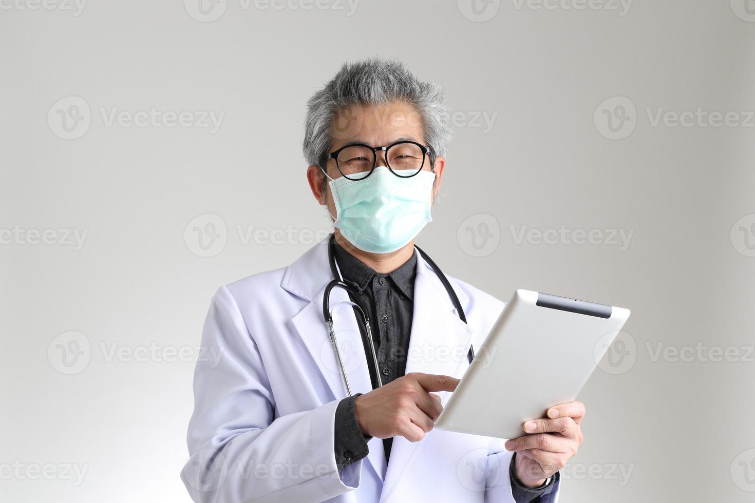 Senior Asian Physician photo