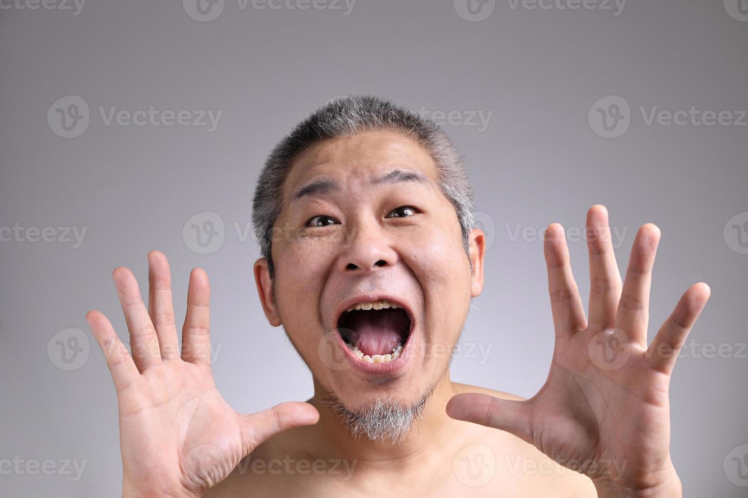 Asian Man Face photo