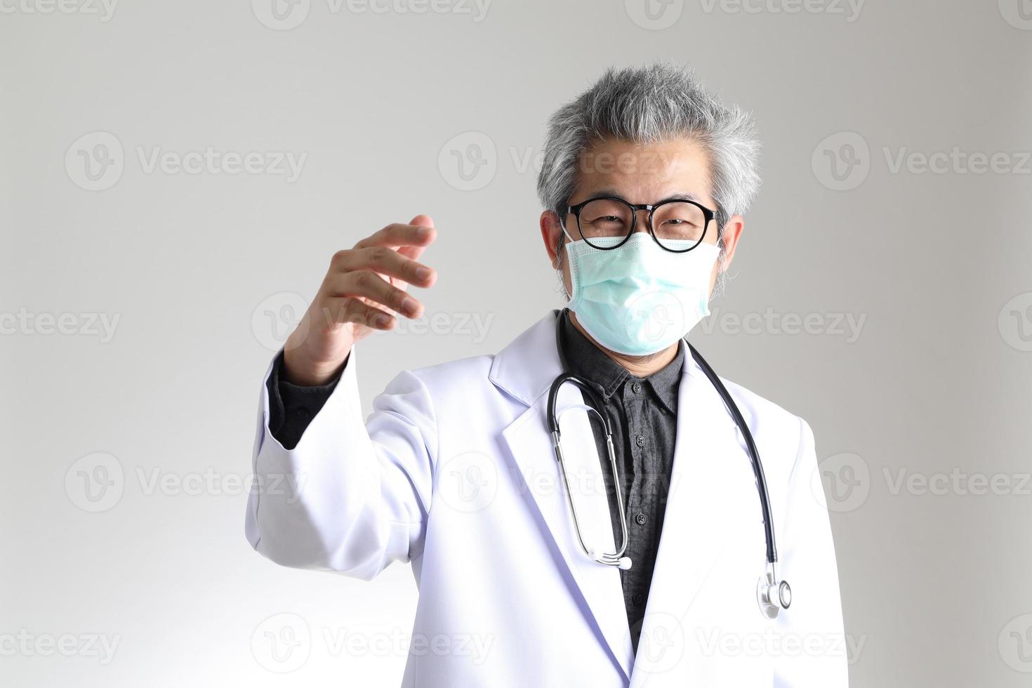 Senior Asian Physician photo