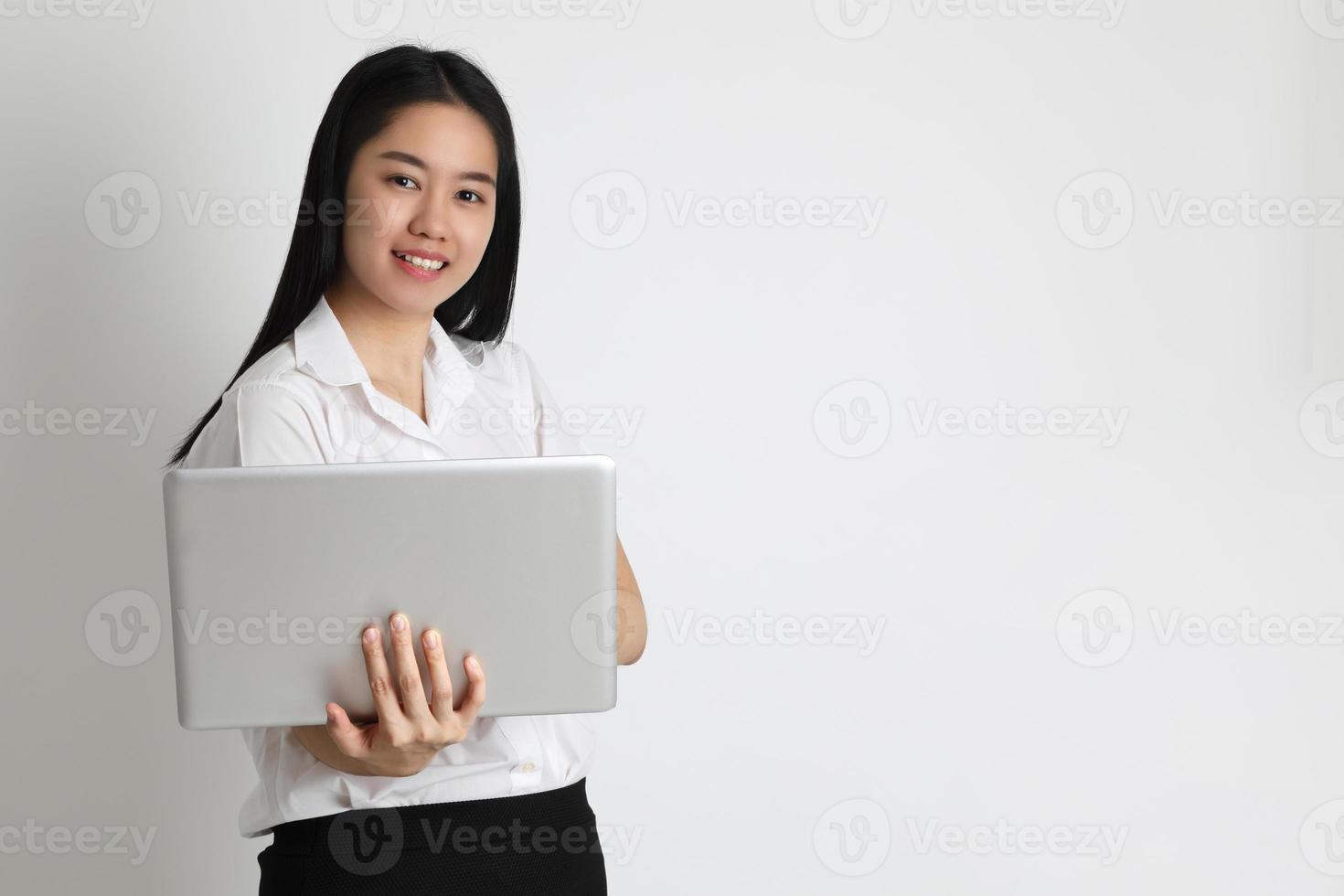 estudiante chica asiática foto