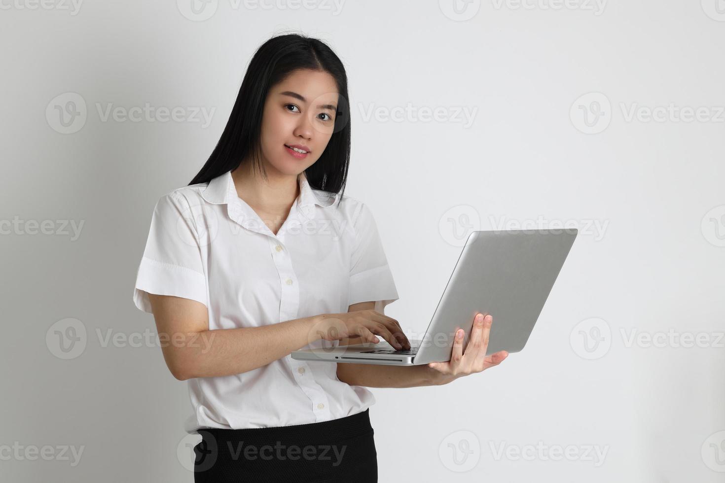 estudiante chica asiática foto