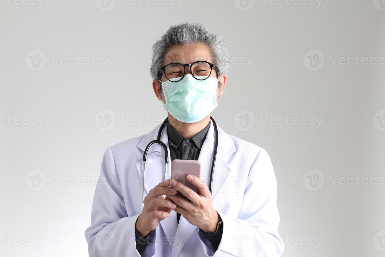 Senior Asian Physician photo