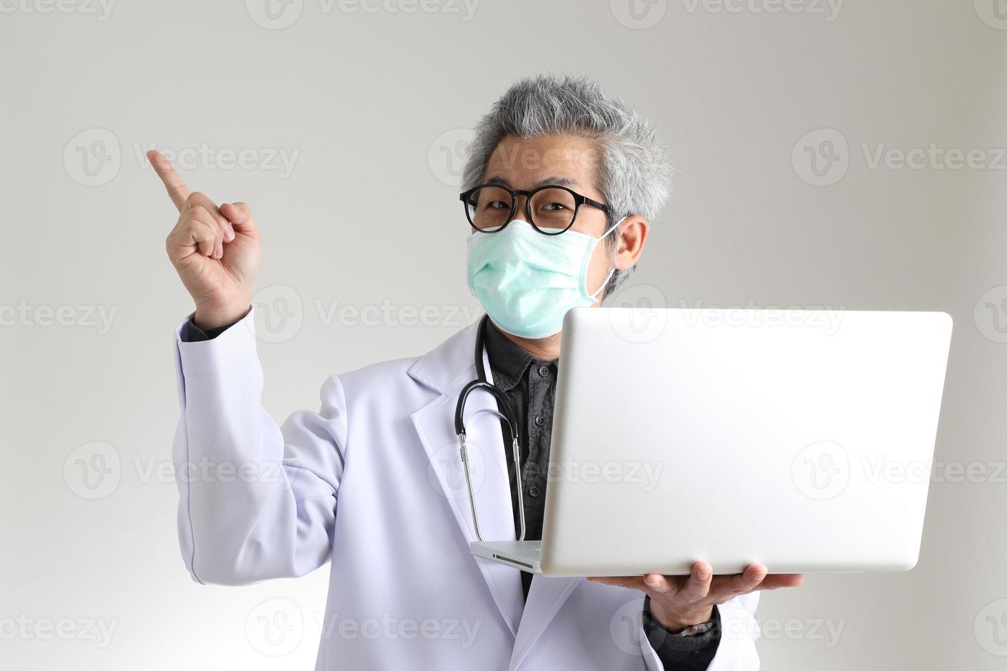 Senior Asian Physician photo