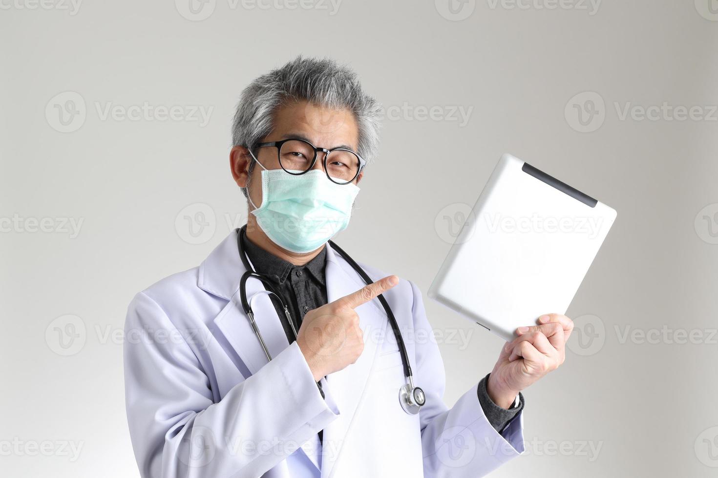 Senior Asian Physician photo